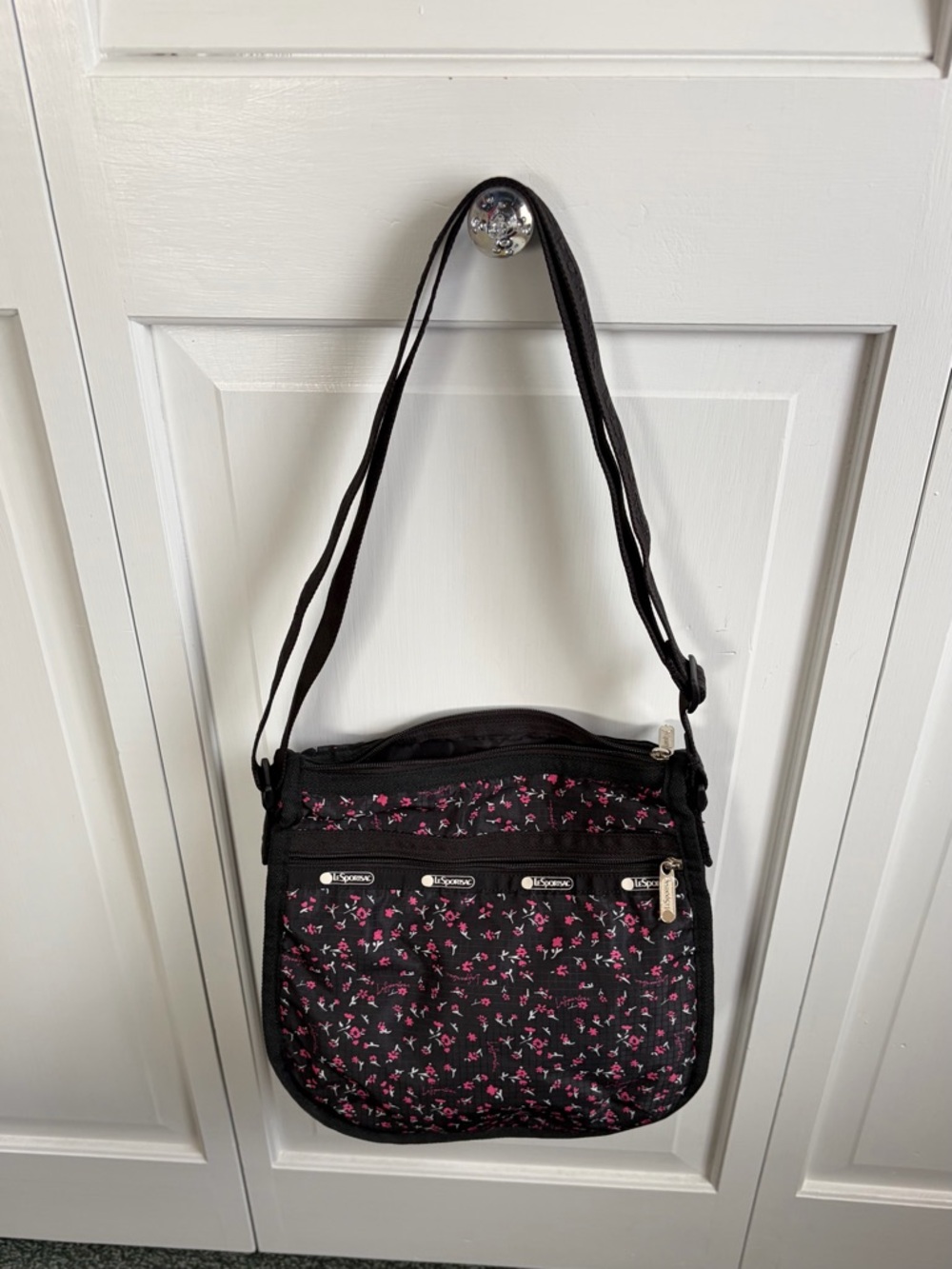 LeSportsac Floral Nylon Shoulder/Crossbody Bag